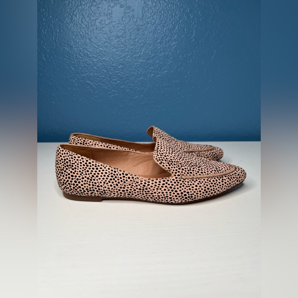 Madewell The Frances Skimmer Loafer in Calf Hair Size 6